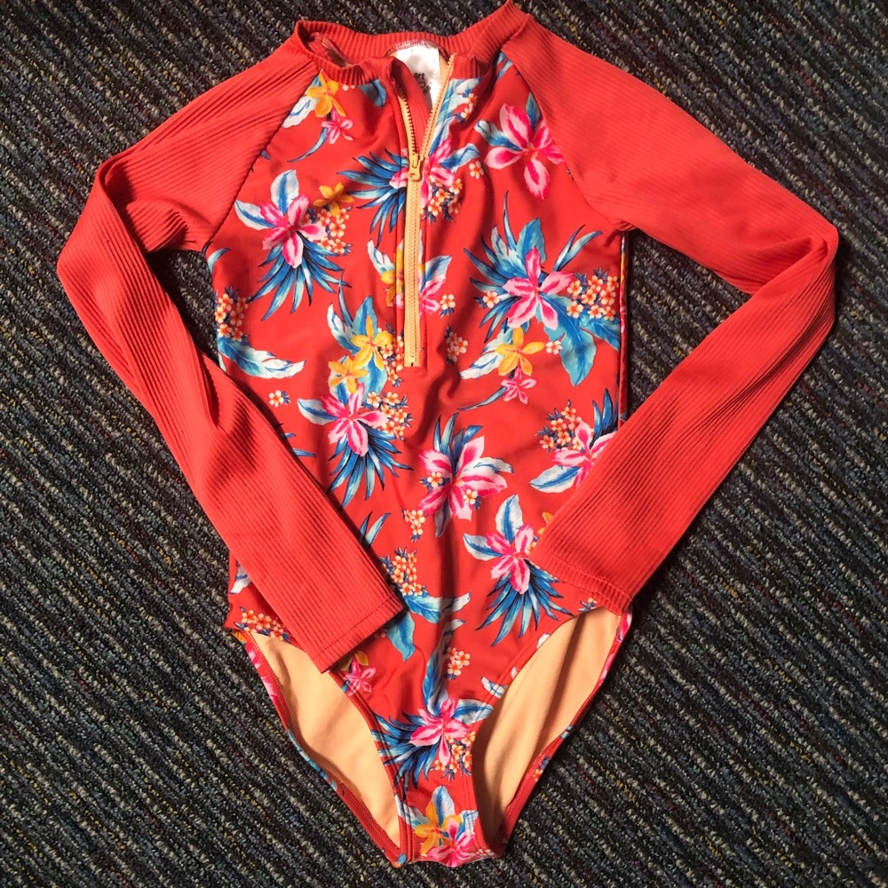 Art Class Swimsuit | L (10/12) | long Sleeve